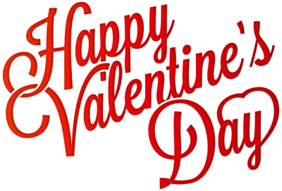 Happy Valentine’s Day PNG Transparent Image