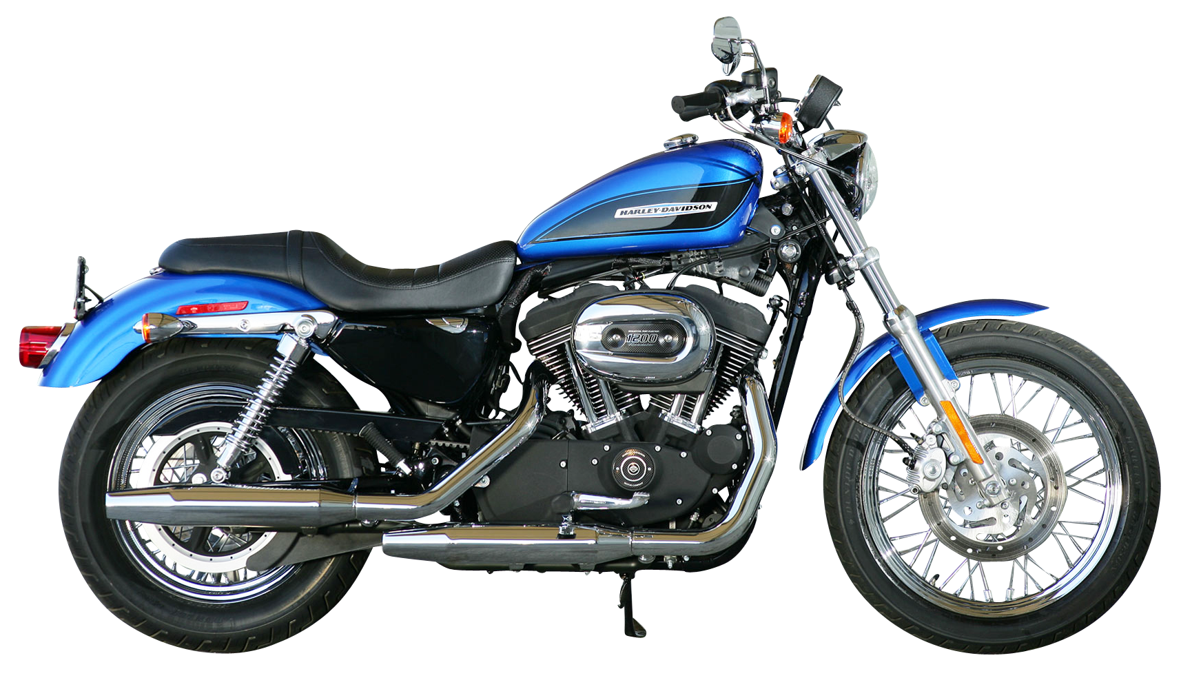 Harley-Davidson Motorcycle PNG Transparent Image