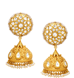 Earring Pearl Tanishq Jewellery