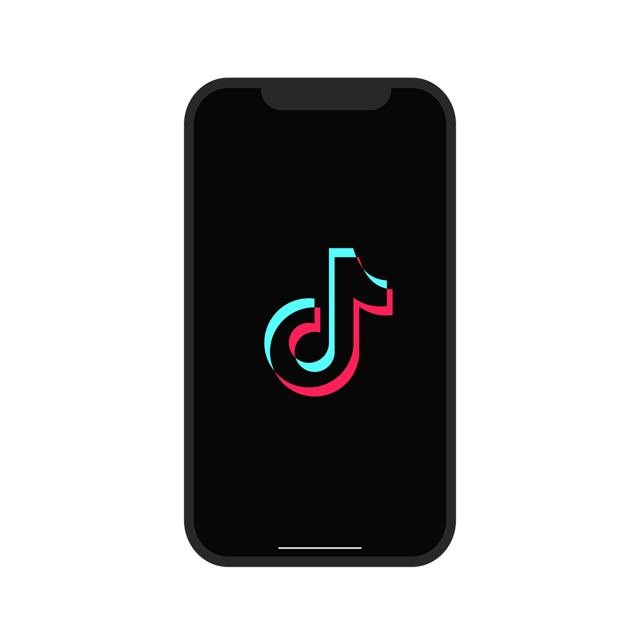 Tiktok logo PNG, Tiktok transparent background png download