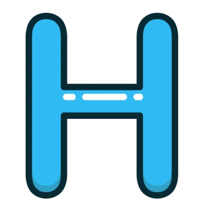 H Letter PNG Transparent Image