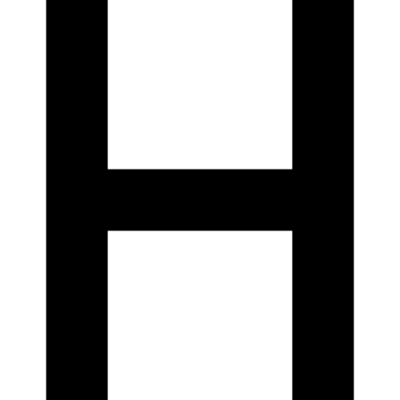 Alphabet H PNG Download