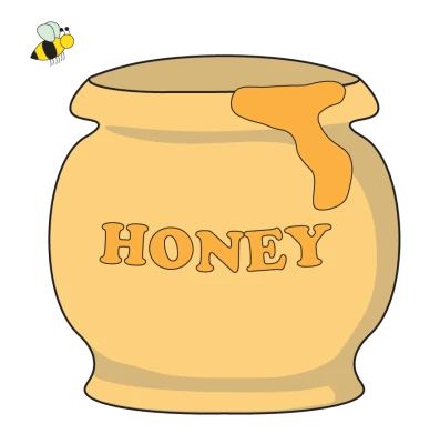 Natural Honey Jar PNG Download