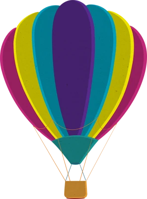 Hot Air Balloon PNG Transparent Image