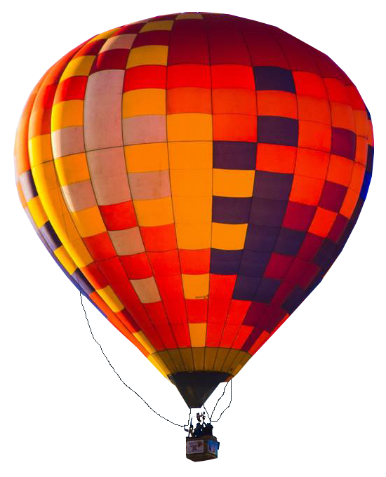 Hot Air Balloon PNG Transparent Image