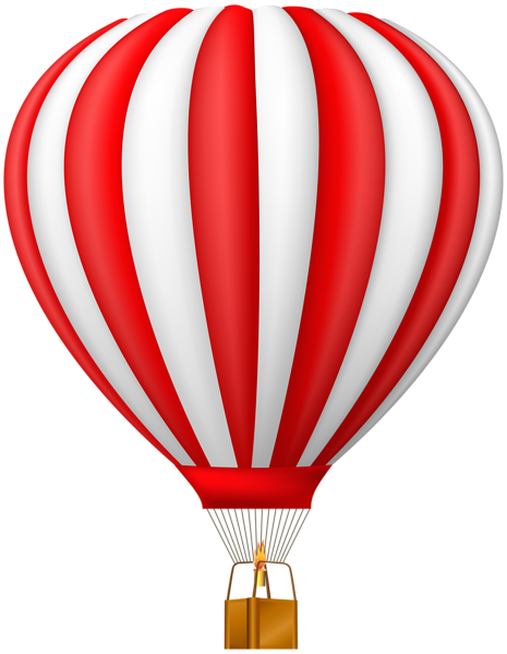 Colorful Hot Air Balloon PNG Download