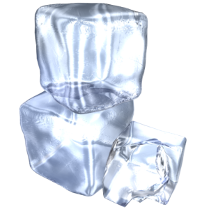 Transparent Frozen Cube Clipart