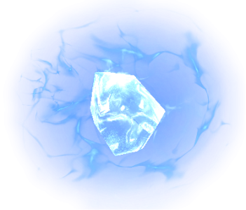 Transparent Frozen Cube Clipart