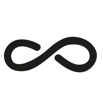 Transparent Lemniscate Icon