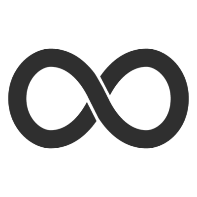 Transparent Lemniscate Icon