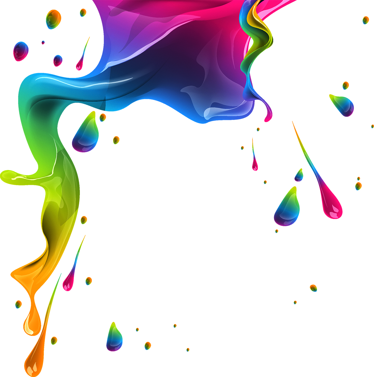 Holi PNG – Colorful Festival of Colors Transparent Images Download 4