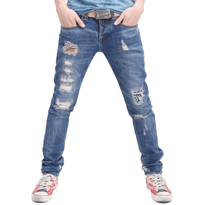 Denim Trousers Transparent
