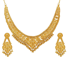 Transparent Luxury Gold Jewellery PNG