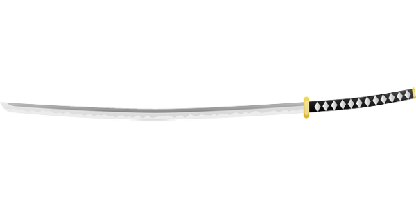 Katana PNG, Transparent Samurai Sword Image