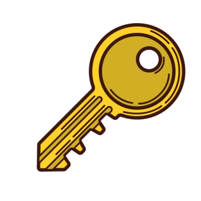 Key PNG, Transparent Lock & Security Object