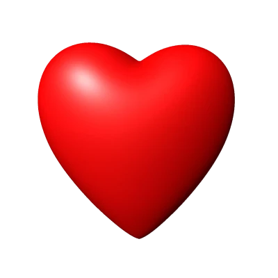 Red Heart PNG – Classic Love Symbol Transparent PNG