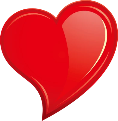 Red Heart PNG – Classic Love Symbol Transparent PNG