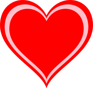 Red Heart PNG – Classic Love Symbol Transparent PNG 15