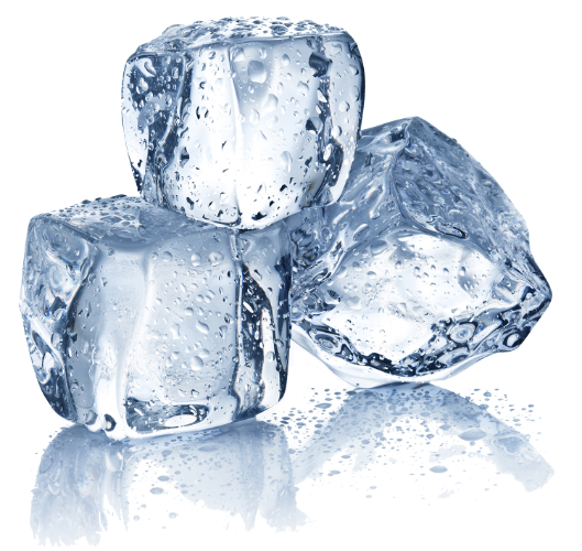Wet Ice Cubes With Water Droplets Free Download