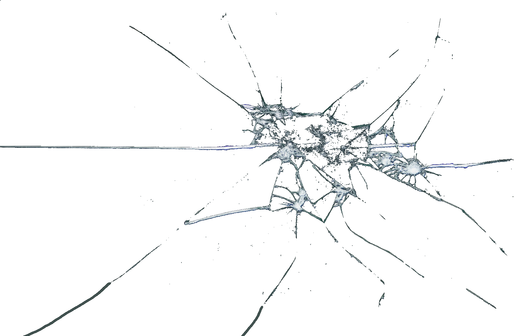 Bullet Hole Cracked Glass Effect Free Download