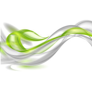 Green Eco Abstract Wave Line Clipart