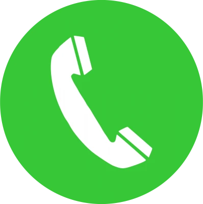Green Telephone Call Button Icon Free PNG