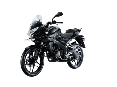 Black Bajaj Pulsar Sport Motorcycle Free PNG