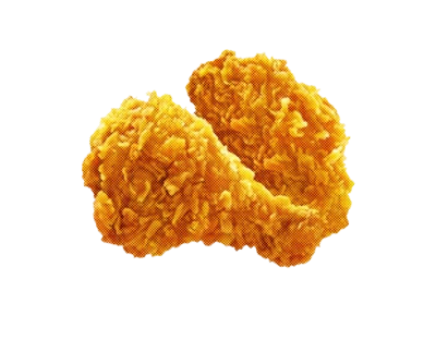 Crunchy Fried Chicken Wings PNG Image