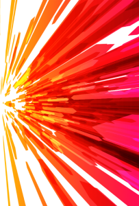 Red Abstract Speed Energy Lines Free PNG