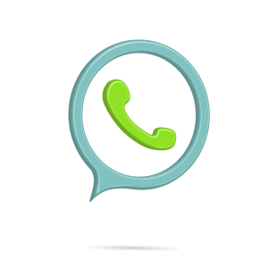 3D Phone Call WhatsApp Icon Clipart