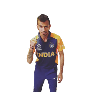 Cricketer Yuzvendra Chahal India Jersey Free PNG