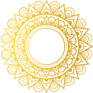 Luxury Gold Mandala PNG Transparent