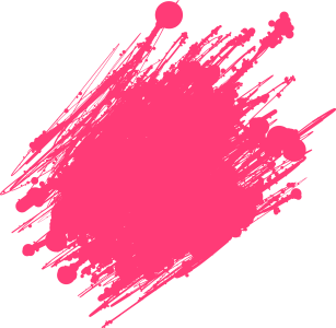 Pink Paint Splash Grunge Texture PNG Image