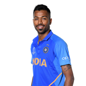 Hardik Pandya Indian Cricketer Free PNG