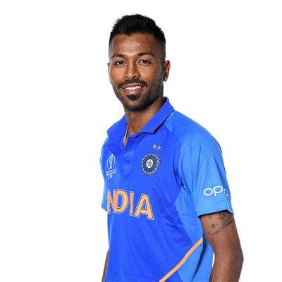 Hardik Pandya Indian Cricketer Free PNG