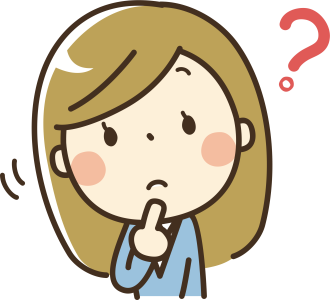 Girl Thinking with Question Mark Clipart Free PNG