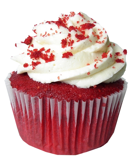 Red Velvet Cupcake with Cream Cheese