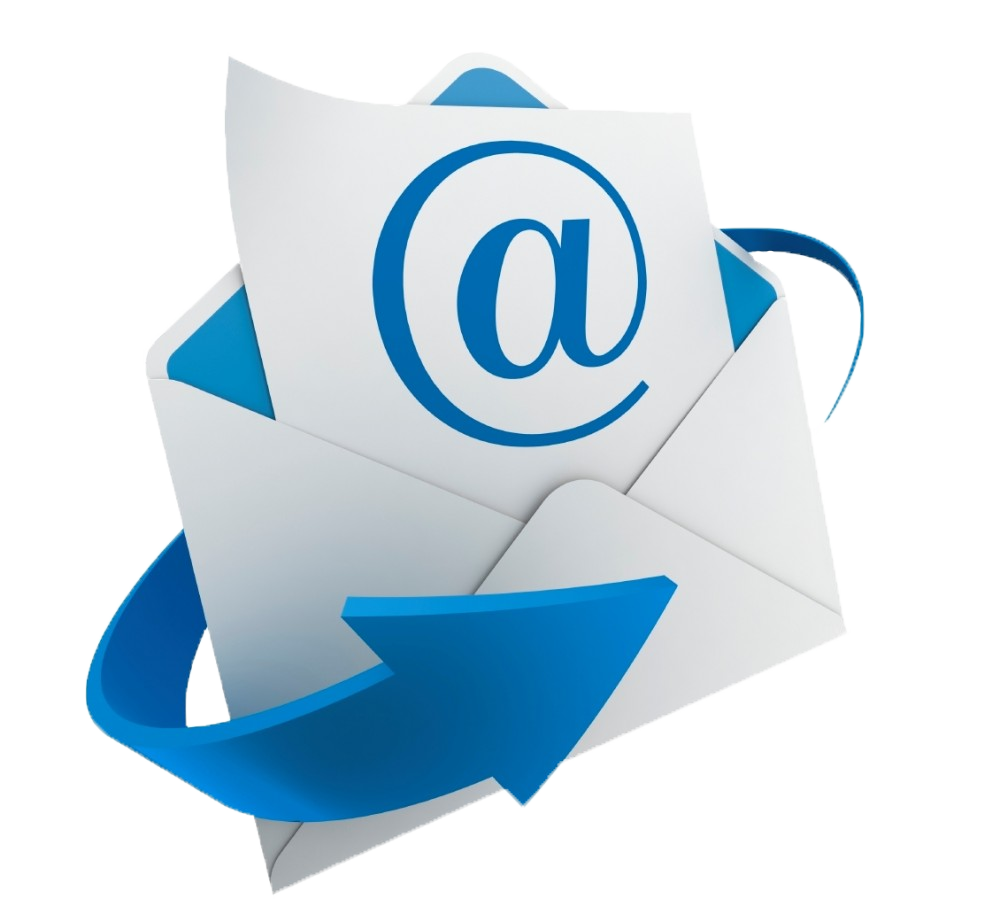 Blue Email Envelope Icon
