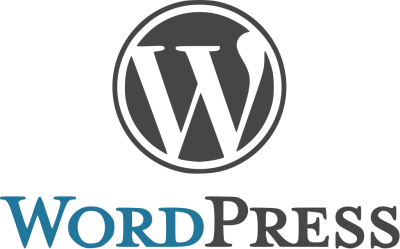 WordPress Grey Logo Transparent Background