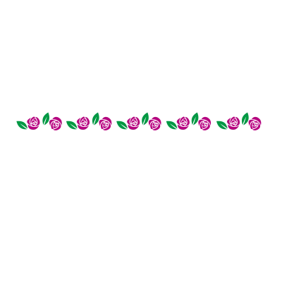 Pink Rose Flower Border Free PNG