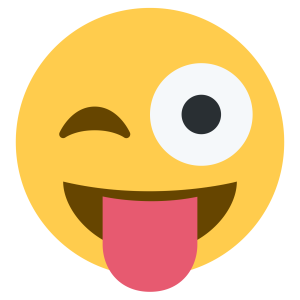 Crazy Face Tongue Out Emoji Transparent