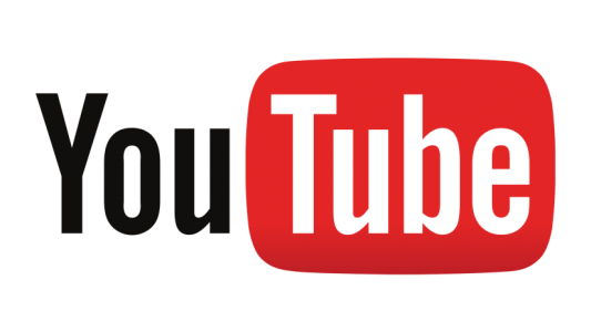 YouTube Logo Text Transparent Background