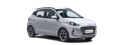 Silver Hyundai Grand i10 Nios Free PNG