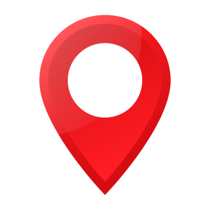 Simple Red Map Pointer Icon Free PNG