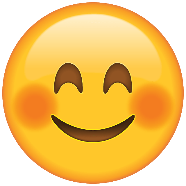 Blushing Smiley Face Shy Expression Free