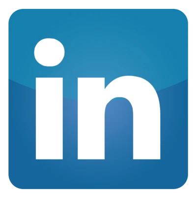 LinkedIn Blue Rounded Square Logo Free