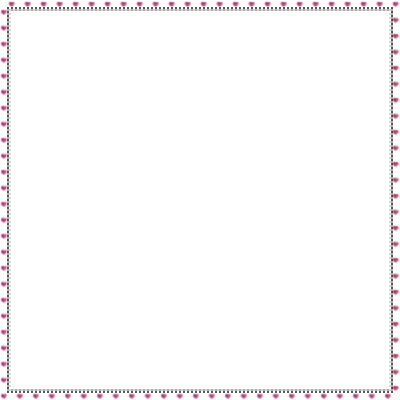 Pink Heart Border Frame PNG Image