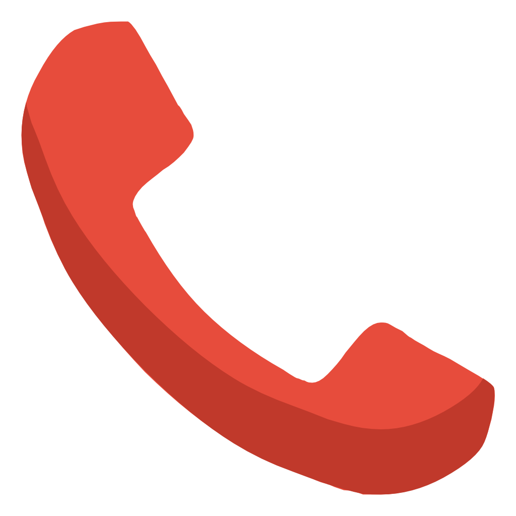 Red Isometric Phone Receiver Icon Free