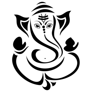 Lord Ganesha Tribal Art Free PNG