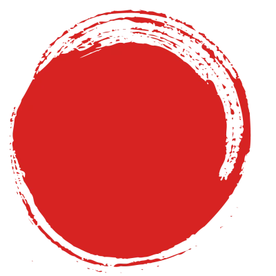 Red Brush Stroke Circle Free PNG